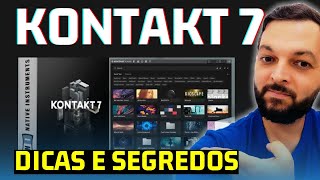 kontakt 7 a nova versão do kontakt tutorial e dicas [upl. by Deerc]