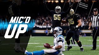 Panthers vs Saints Micd Up quotI Knew You Werent Going for itquot NFC Wild Card  NFL Sound FX [upl. by Esdnyl157]