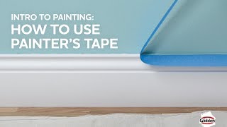 Glidden Paint  How to Use Painter’s Tape [upl. by Rufus]