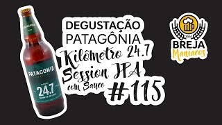 Degustação Patagônia Kilômetro 247  Session IPA [upl. by Notwal]