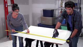 DIY Formica® Markerboard Laminate Cabinets [upl. by Ynafets171]