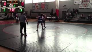 TAHS Wrestling vs Abington Heights [upl. by Carling]