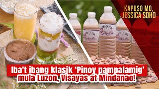 Ibat ibang klasik ‘Pinoy pampalamig’ mula Luzon Visayas at Mindanao  Kapuso Mo Jessica Soho [upl. by Ataliah]