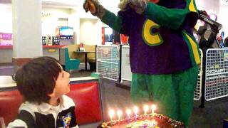 khris birthday chucke cheeses [upl. by Ssegrub]