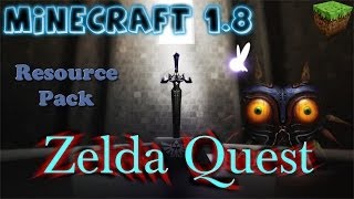 Minecraft 18 Legend of Zelda Sounds Resource Pack [upl. by Ehrenberg]