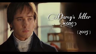 Pride and Prejudice  Darcy’s letter scene 1080p [upl. by Tebzil192]