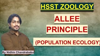 ALLEE PRINCIPLE  POPULATION ECOLOGY  HSST ZOOLOGY hiprepinstitute nidhinchandrababu [upl. by Bal]