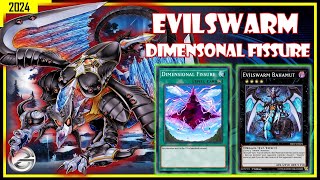 EVILSWARM DECK DIMENSIONAL FISSURE COMBO GAMEPLAY MARCH 2024  YUGIOH DUEL LINKS [upl. by Xenophon]