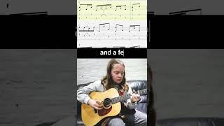 Acoustic Fingerpicking Guitar Tabs on screen billystrings [upl. by Corel]