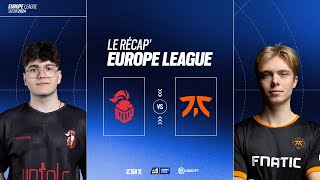 Récap Europe League 2024  ITB vs Fnatic  DAY 2 [upl. by Reffotsirhc]