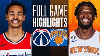 WIZARDS at KNICKS  NBA PRESEASON FULL GAME HIGHLIGHTS  October 18 2023 [upl. by Ardnasxela]