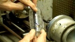 Making a type C triode vacuum tube [upl. by Torrence310]