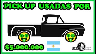 🤑Las MEJORES PICK UP USADAS por 5000000 de PESOS [upl. by Allecsirp]