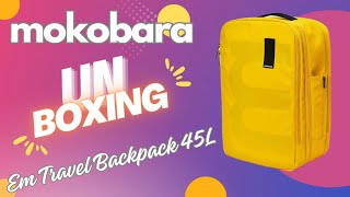 mokobara1853 Travel Em Backpack 45L Unboxing [upl. by Negroj]