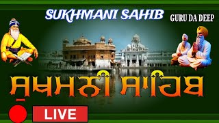 sukhmani sahib da path live  sukhmani sahib live  sukhmani sahib live path  live gurbani [upl. by Repohtsirhc619]