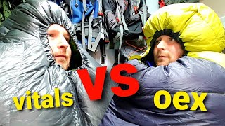 4 season sleeping bags My two winter sleeping bags but which one is better [upl. by Trub]