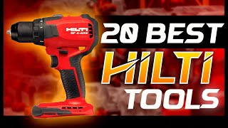 Top 20 Brilliant HILTI Tools To Uplevel Your Construction Site  TTC2 [upl. by Elleina]