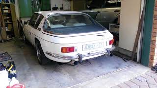 Jensen Interceptor Mk3 440CI exhaust sound [upl. by Dove571]