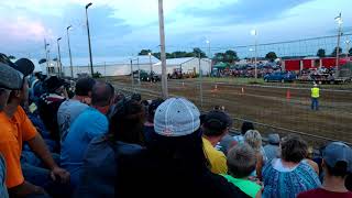 Stearns County Fair Truck and Tractor Pull 7292018 [upl. by Kisung]