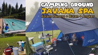 Camping Ground Javana Spa Cidahu Sukabumi  Kolam Renang Hutan dan Angker  Arka Fun [upl. by Donegan751]