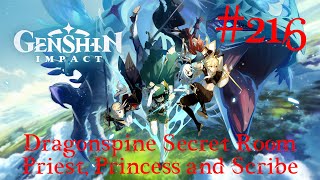 Genshin Impact Walkthrough Part 216  Dragonspine Secret Room No Commentary [upl. by Ardnasirk]