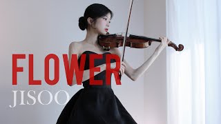 JISOO  꽃FLOWER  Violin Cover [upl. by Mehalick738]