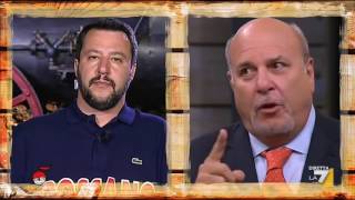 Matteo Salvini Alan Friedman e Giuliano Cazzola si confrontano su fisco pensioni tasse [upl. by Yole]