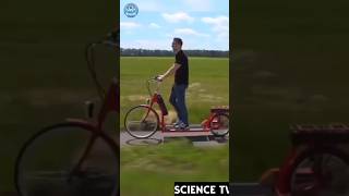 Treadmill bicycle 🚲 knowledge technology science shorts learning creative trending like fyp [upl. by Adnerol669]