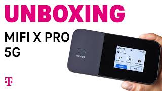 INSEEGO MiFi X Pro 5G Hotspot Unboxing and Setup  TMobile [upl. by Oram562]