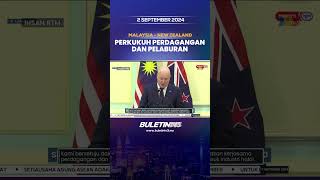 MALAYSIA  NEW ZEALAND  Sasar Tingkat Nilai Perdagangan Dua Hala 15 Menjelang 2030 [upl. by Clarice]