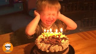 Baby Crying Because of Blowing Candles FAILS 3 ★ Funny Babies Blowing Candle Fail [upl. by Caasi]