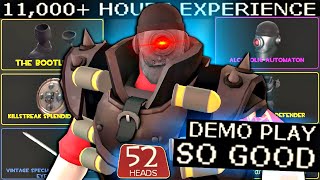 The Cyber Knight🔸11000 Hours Experience TF2 Gameplay [upl. by Mori]