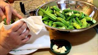 How to make and can the best pickled okra video 57 [upl. by Liva71]