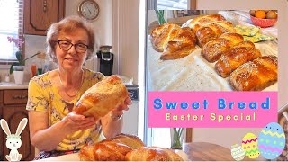 How to Make Macedonian Easter Bread  Macedonian Kozinjak  Sweet Bread Recipe [upl. by Annadal]