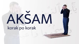 Kako se klanja akšam namaz│Korak po korak [upl. by Jonell]