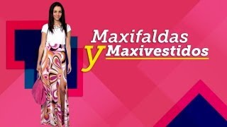 Maxi faldas y maxi vestidos [upl. by Nnaeiluj684]