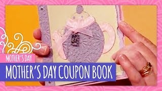 DIY Mothers Day Coupon Book  Throwback Thursday  HGTV Handmade [upl. by Anelram]