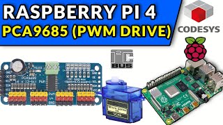 🔵✅CODESYS 35 COMUNICAR RASPBERRY CON PCA9685 VIA I2C  CONTROLAR MICRO SERVO [upl. by Allissa631]