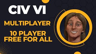 Macedon Warmongering Enjoyer Civilization VI Competitive Multiplayer 10 Player Free for All [upl. by Ardnekan856]