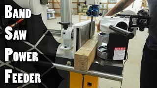 Installing a CoMatic AF19 Bandsaw Power Feeder [upl. by Riordan320]