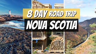 8 Days in Nova Scotia  Best Road Trips Canada  Best Road Trips Nova Scotia [upl. by Fenn]