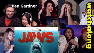 Bens Boat  Jaws 1975 First Time Watching Movie Reaction [upl. by Yrek]