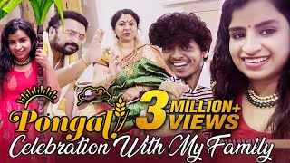 Pongal Special Celebration With My Family 😍💜  Sivaangi Krishnakumar  Pongal Special Vlog [upl. by Ziwot]