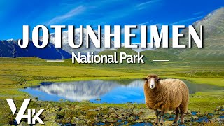 Jotunheimen National Park 4K  Stunning Norway Landscapes amp Calming Music  Scenic Relaxation Film [upl. by Ataymik]