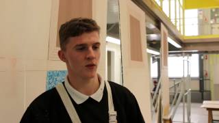 Daniel Holdcroft  Paint amp decorating Apprentice  Stoke on Trent College [upl. by Ulah193]