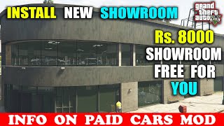 Install New ShowroomDealership MOD In GTA 5  GTA 5 Story Creator has not used this showroom yet [upl. by Veronika]