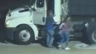 Garland police looking for semitruck thief [upl. by Areip]