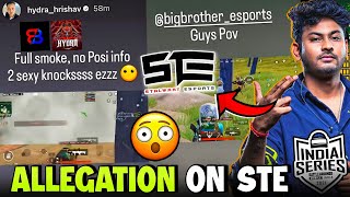 STE Players Hcking Allegations by Hydra amp BB😱 [upl. by Golanka388]