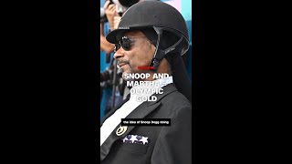 Snoop Dogg amp Martha Stewart steal the show at Paris Olympics [upl. by Voorhis158]