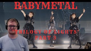 BABYMETAL  ARKADIA  TRILOGY OF LIGHTS  PART 3  FIRST TIME REACTION [upl. by Selima]